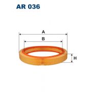 Слика 1 на филтер за воздух FILTRON AR 036