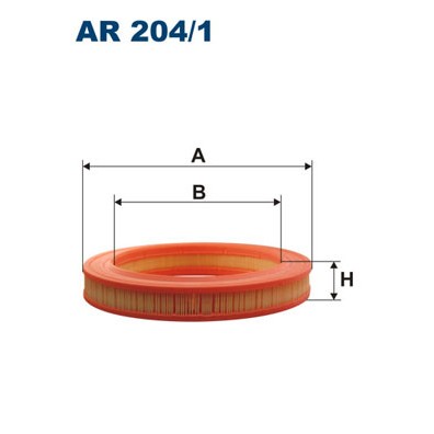 Слика на Филтер за воздух FILTRON AR 204/1