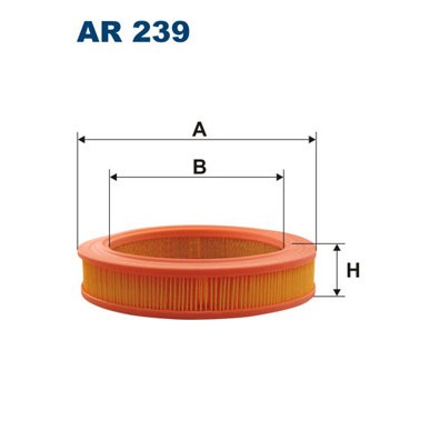 Слика на Филтер за воздух FILTRON AR 239