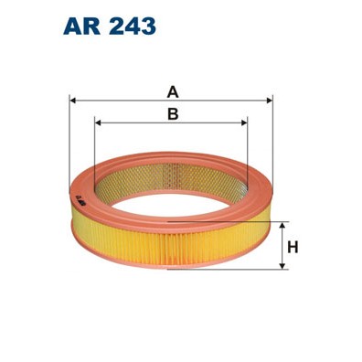 Слика на Филтер за воздух FILTRON AR 243