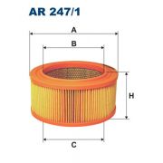 Слика 1 $на Филтер за воздух FILTRON AR 247/1