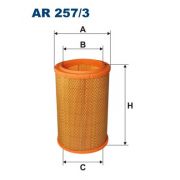 Слика 1 на филтер за воздух FILTRON AR 257/3