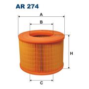 Слика 1 на филтер за воздух FILTRON AR 274