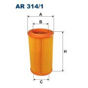 Слика 1 на филтер за воздух FILTRON AR 314/1