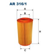 Слика 1 на филтер за воздух FILTRON AR 316/1