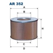 Слика 1 на филтер за воздух FILTRON AR 352