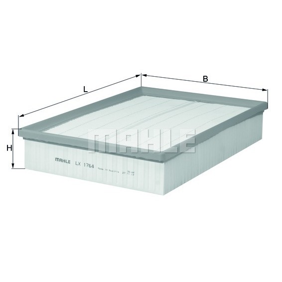 Слика на филтер за воздух MAHLE LX 1764 за Range Rover Sport (LS) 4.4 4x4 - 299 коњи бензин