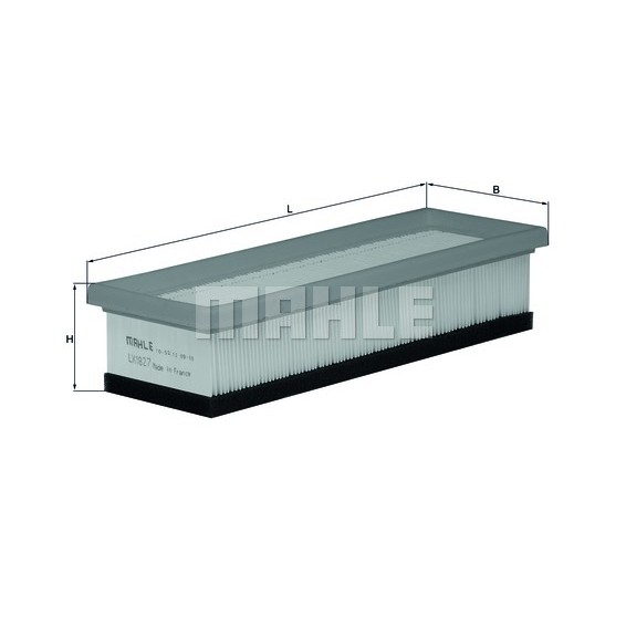 Слика на филтер за воздух MAHLE LX 1827 за Alfa Romeo MITO (955) 1.4 - 69 коњи бензин