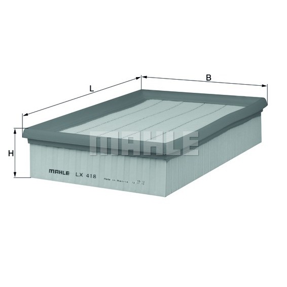 Слика на филтер за воздух MAHLE LX 418 за Skoda Felicia Pickup (797) 1.6 - 75 коњи бензин