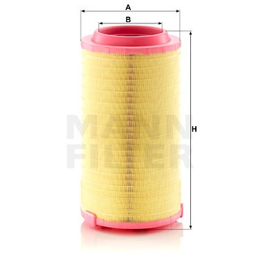 Слика на филтер за воздух MANN-FILTER C 27 038/1 за камион MAN TGS 26.420 - 101 коњи дизел