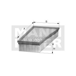 Слика на филтер за воздух MANN-FILTER C 27 114 за BMW 3 Cabrio E93 325 i - 211 коњи бензин