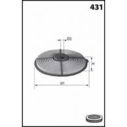 Слика 1 на филтер за воздух MECAFILTER  EL3847