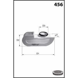 Слика на Филтер за воздух MECAFILTER  EL9211