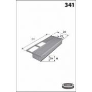 Слика 1 на филтер за воздух MECAFILTER  ELP9141