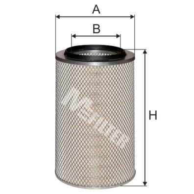 Слика на филтер за воздух MFILTER A 155 за камион MAN SD SD 200 - 174 коњи дизел