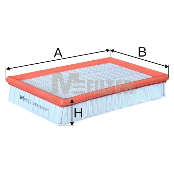 Слика на Филтер за воздух MFILTER K 754