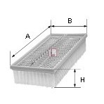 Слика на Филтер за воздух SOFIMA S 1510 A