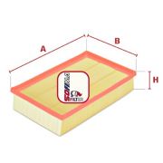 Слика 1 на филтер за воздух SOFIMA S 1960 A