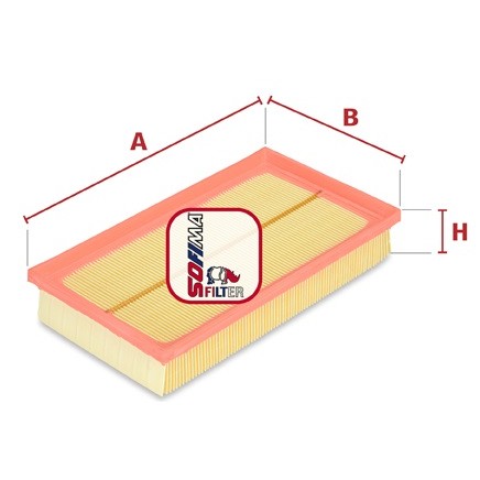 Слика на филтер за воздух SOFIMA S 3101 A за Ford Focus Estate (dnw) 1.8 Turbo DI / TDDi - 90 коњи дизел