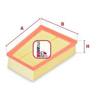 Слика 1 на филтер за воздух SOFIMA S 3417 A