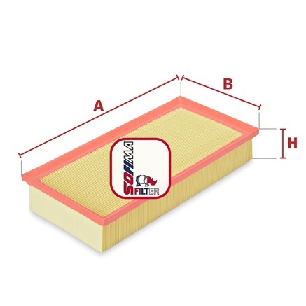 Слика на филтер за воздух SOFIMA S 4320 A за Peugeot 406 Estate 3.0 V6 - 207 коњи бензин