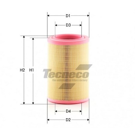 Слика на Филтер за воздух TECNECO FILTERS AR155