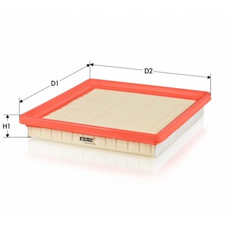 Слика на филтер за воздух TECNECO FILTERS AR2037PM за Renault Laguna Nevada (K56) 2.0 16V (A56A/B) - 140 коњи бензин