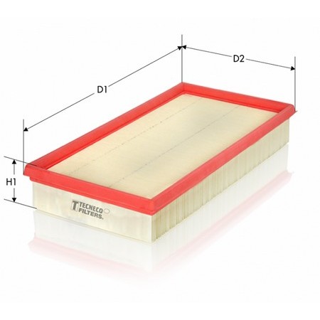 Слика на Филтер за воздух TECNECO FILTERS AR2065PM