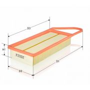 Слика 1 на филтер за воздух TECNECO FILTERS AR2075PM