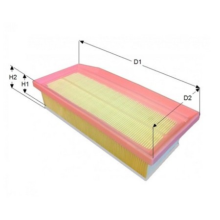 Слика на Филтер за воздух TECNECO FILTERS AR27030PMS