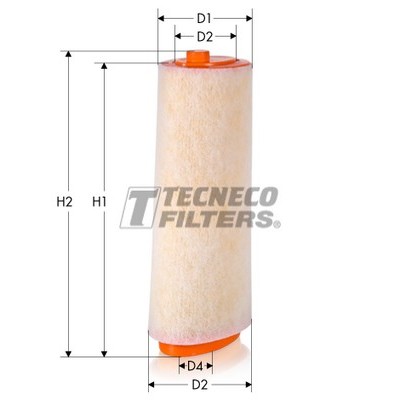 Слика на Филтер за воздух TECNECO FILTERS AR295