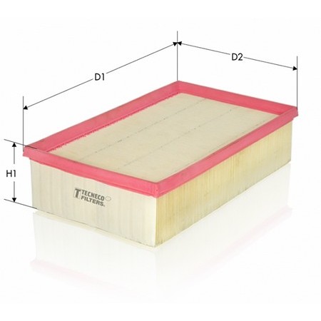 Слика на филтер за воздух TECNECO FILTERS AR30005PM за Skoda Octavia Combi (5E5) 2.0 TDI - 143 коњи дизел