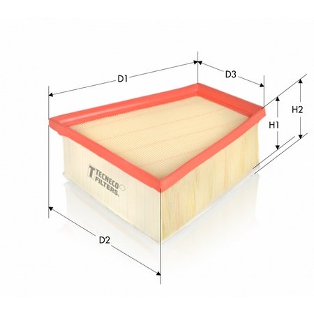 Слика на Филтер за воздух TECNECO FILTERS AR405PMS
