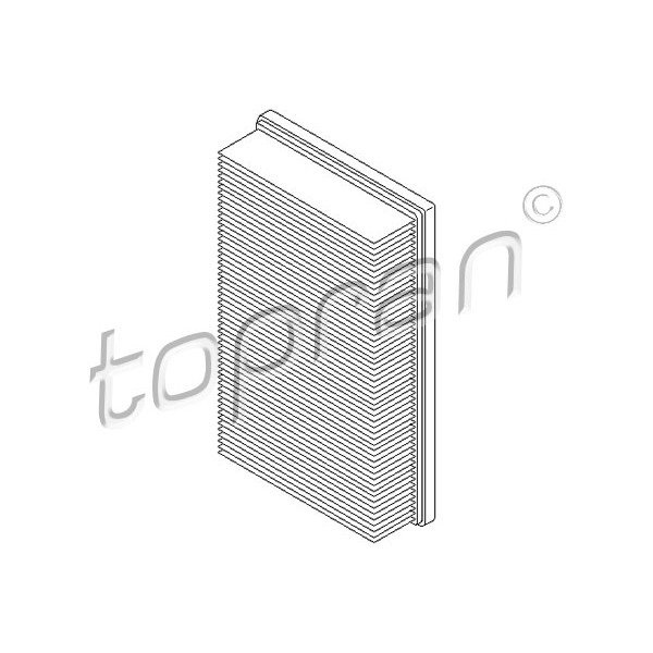 Слика на филтер за воздух TOPRAN 400 308 за Mercedes E-class Convertible (a124) E 200 (124.060) - 136 коњи бензин