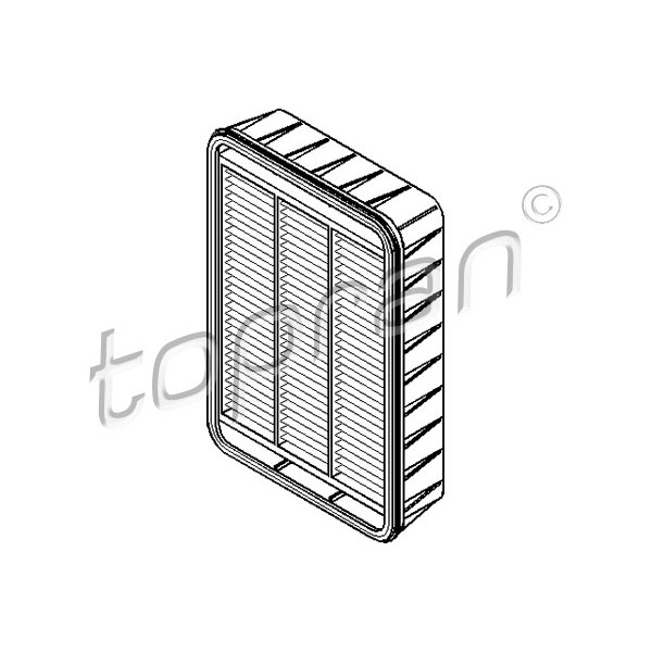 Слика на Филтер за воздух TOPRAN 722 303