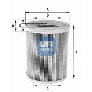 Слика на Филтер за воздух UFI 27.252.00