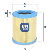 Слика 1 на филтер за воздух UFI 27.606.00