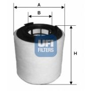 Слика 1 на филтер за воздух UFI 27.621.00