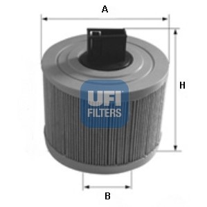 Слика на филтер за воздух UFI 27.636.00 за BMW 3 Touring E91 330 i - 258 коњи бензин