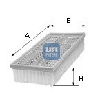 Слика на Филтер за воздух UFI 30.034.00