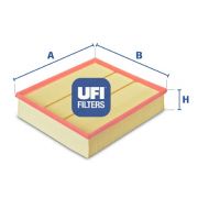 Слика 1 на филтер за воздух UFI 30.080.00