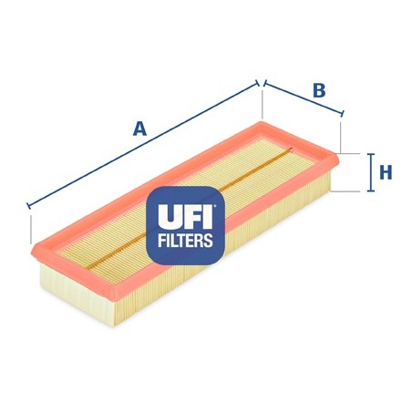 Слика на филтер за воздух UFI 30.150.00 за Renault Laguna (B56,556) 1.9 dCi (B56W) - 107 коњи дизел