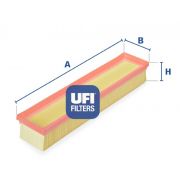 Слика 1 на филтер за воздух UFI 30.181.00