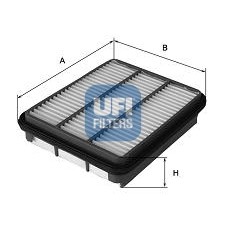 Слика на филтер за воздух UFI 30.220.00 за Mitsubishi Montero 4 (V80,V90) DI-D (V88W, V98W) - 170 коњи дизел