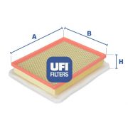 Слика 1 на филтер за воздух UFI 30.259.00