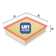 Слика 1 на филтер за воздух UFI 30.293.00