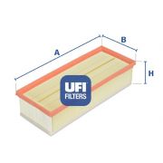 Слика 1 на филтер за воздух UFI 30.370.00