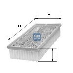 Слика на Филтер за воздух UFI 30.422.00