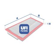 Слика 1 на филтер за воздух UFI 30.463.00