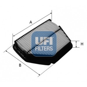 Слика на филтер за воздух UFI 30.552.00 за CHEVROLET CAPTIVA C100,C140 2.2 D 4WD - 163 коњи дизел